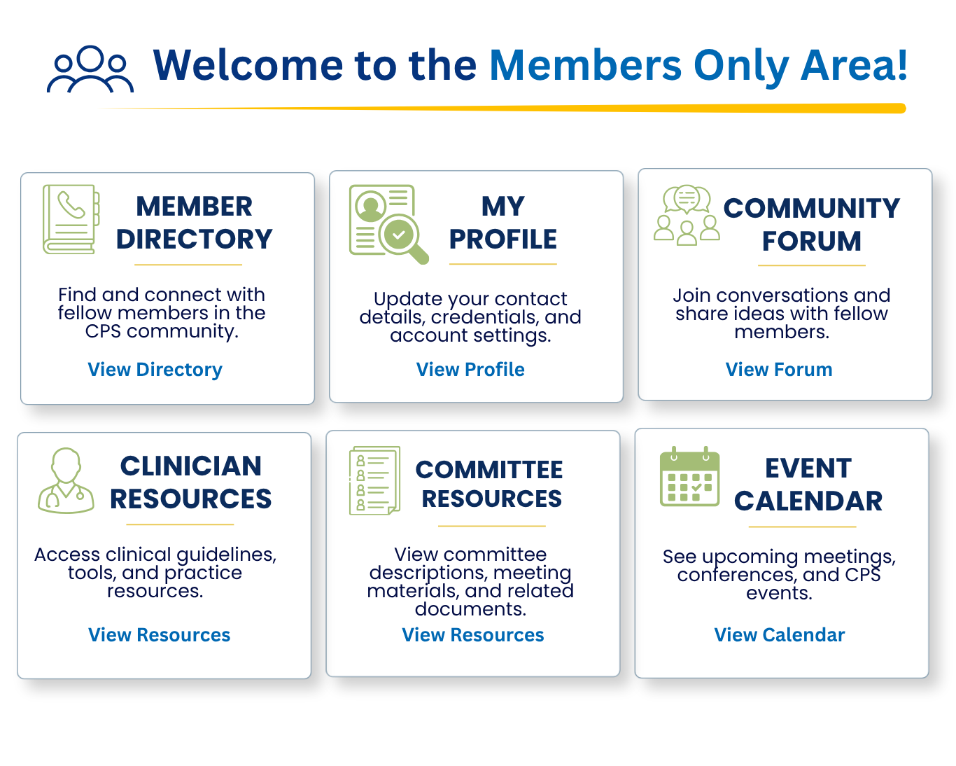 Welcome to the Members Only Area